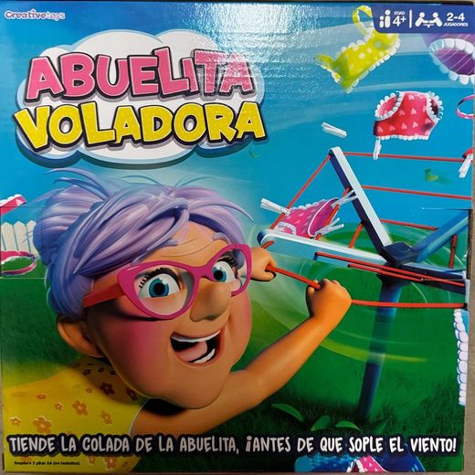 JUEGO ABUELA VOLADORA