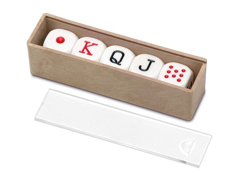 Accesorios 5 Dados Poker