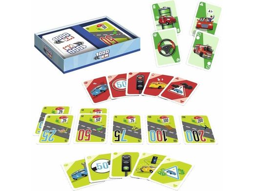 JUEGO CARTAS 1000 KM.