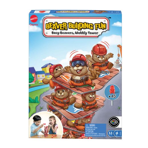 JUEGO CASTORES CONSTRUCTORES