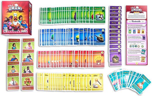 Juego de Cartas Chef Umami