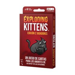 JUEGO EXPLODING KITTENS EDICION 2 JUGADORES