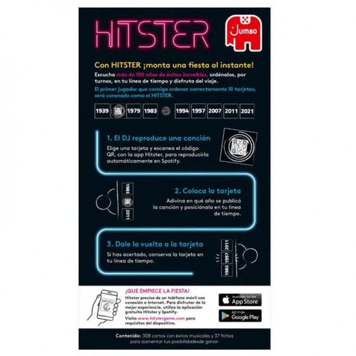 JUEGO HITSTER ORIGINAL