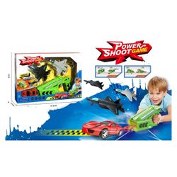 SET 2 AVIONES COMBATE Y COCHE C/LANZADOR