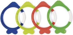 Juego piscina aros peces +3