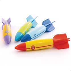 JUEGO PISCINA TORPEDOS FLOTANTES +6