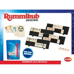 JUEGO RUMMIKUB CAJA METALICA