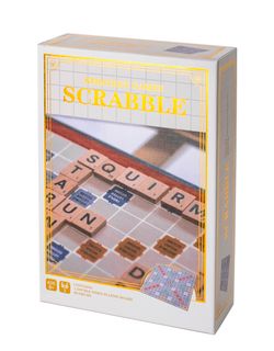 JUEGO SCRABBLE MADERA 4 JUGADORES