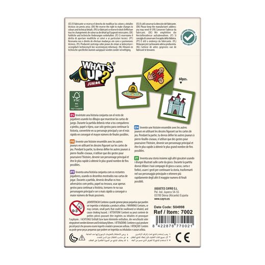 JUEGO WHATS UP? JUNIOR MINI (10 uds)