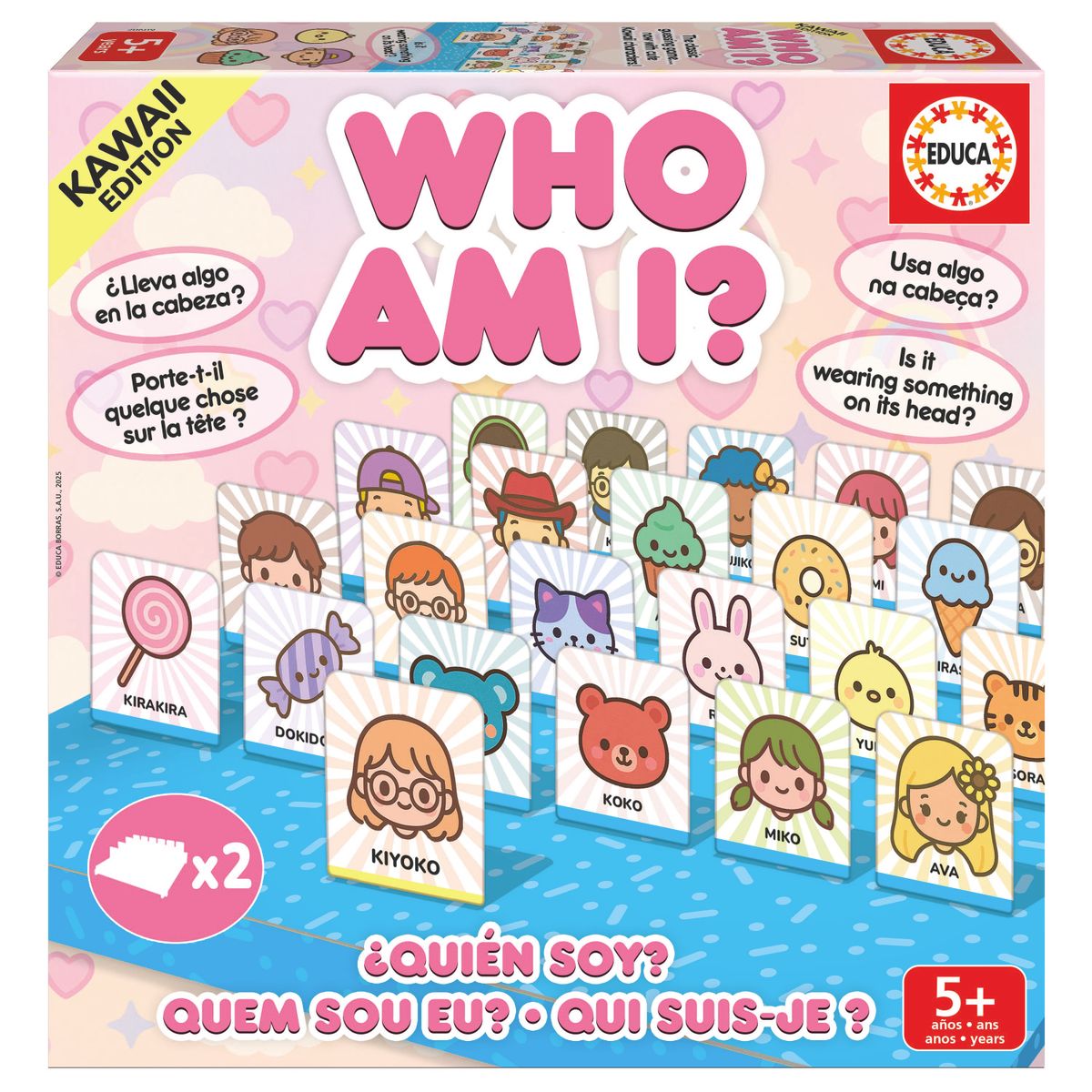 JUEGO WHO AM I? KAWAII