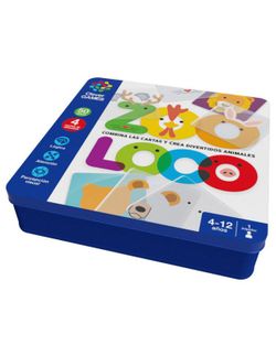 Juegos Inteligentes Zooloco Caja Metálica