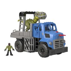 Jurassic World Camión Dinosaurios Imaginext