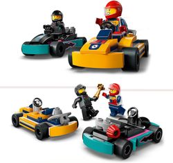 Karts Y Pilotos De Carreras Lego