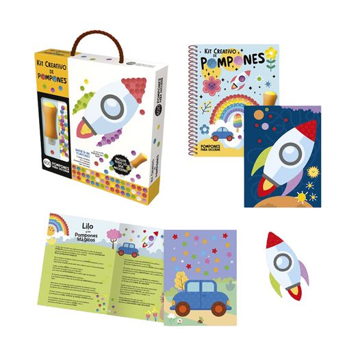 KIT CREATIVO - POMPONES