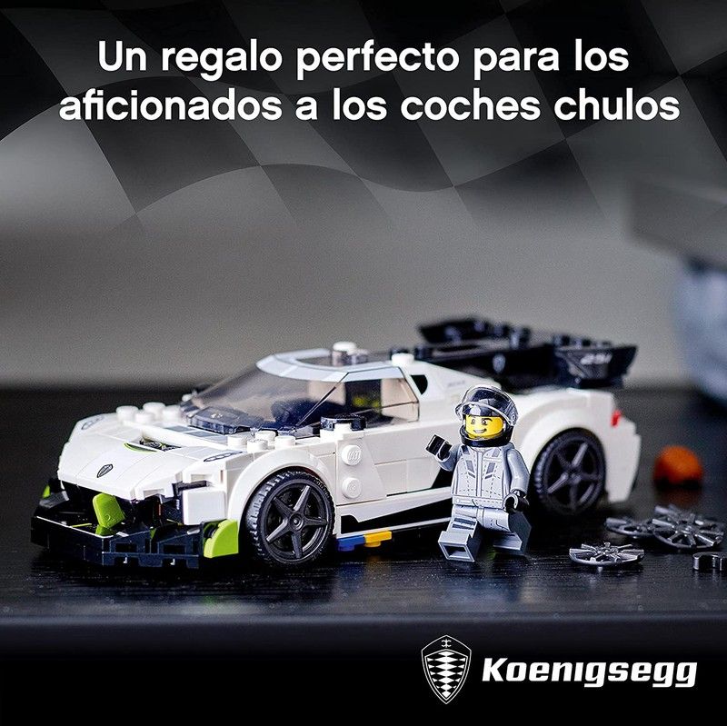 Koenigsegg Jesko Lego — DonDino juguetes
