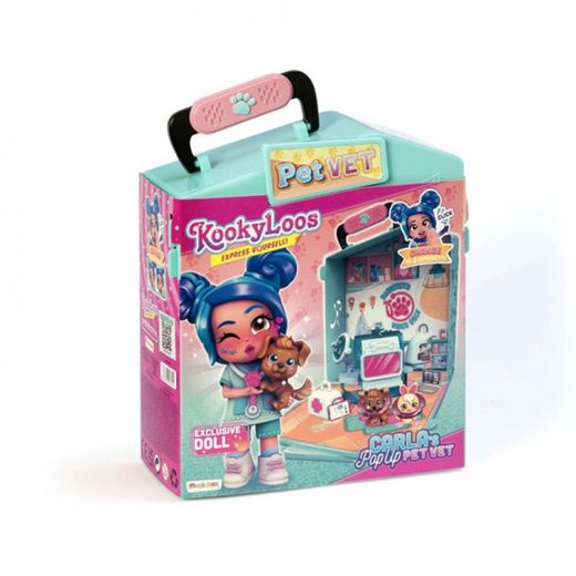 Kookyloos-Carla'S Pop Up Pet Vet