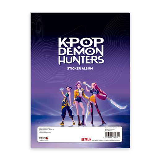 KPOP DEMON HUNTER - STICKERS CARDS ALBUM