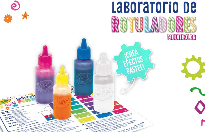 Crayola - Laboratorio de Rotuladores Multicolor, Crayola Actividades