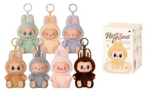 PELUCHE LABUBU SENTADOC/LLAVERO