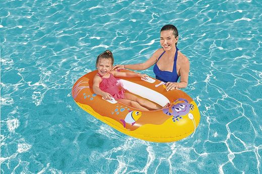 Schaaldier kinderboot 137 cm