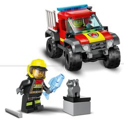*Camión De Rescate 4X4 De Bomberos Lego