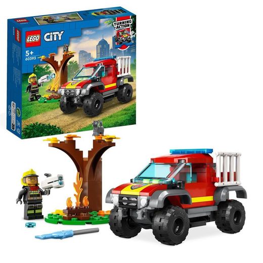 *Camión De Rescate 4X4 De Bomberos Lego