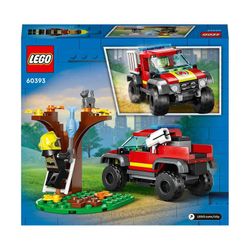 *Camión De Rescate 4X4 De Bomberos Lego