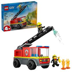 Lego City Fire-Camion De Bomberos Con Escalera