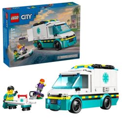 Lego City Great Vehicles-Ambulancia De Emergencias