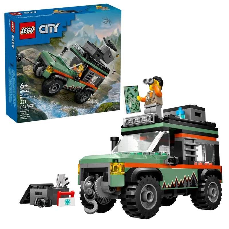 Lego City Great Vehicles-Todoterreno 4X4 De Montaña