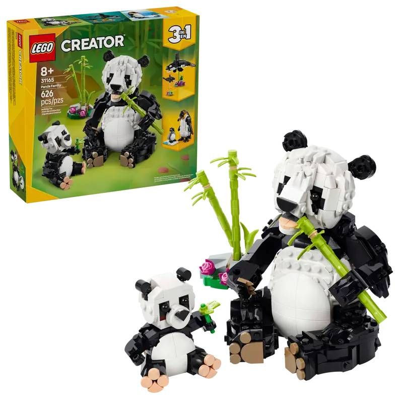 *LEGO CREATOR-FAUNA SALVAJE: FAMILIA DE PANDAS