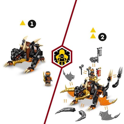 *Dragón De Tierra Evo De Cole Lego