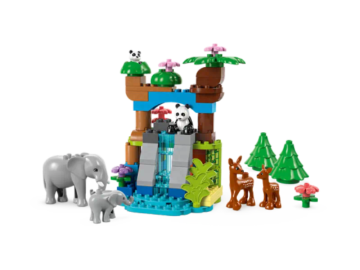 Lego Duplo Town-Familias De La Fauna Salvaje “3 En 1”