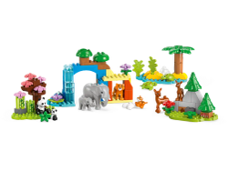Lego Duplo Town-Familias De La Fauna Salvaje “3 En 1”
