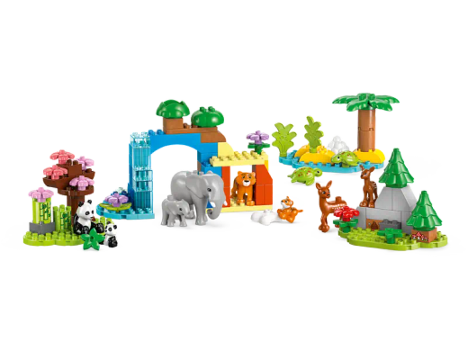 Lego Duplo Town-Familias De La Fauna Salvaje “3 En 1”
