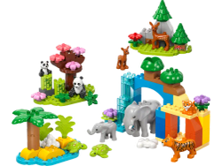 Lego Duplo Town-Familias De La Fauna Salvaje “3 En 1”
