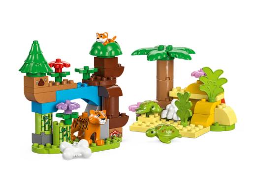 Lego Duplo Town-Familias De La Fauna Salvaje “3 En 1”