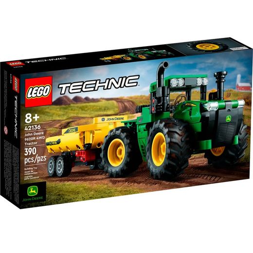 *John Deere 9620R 4Wd Tractor Lego