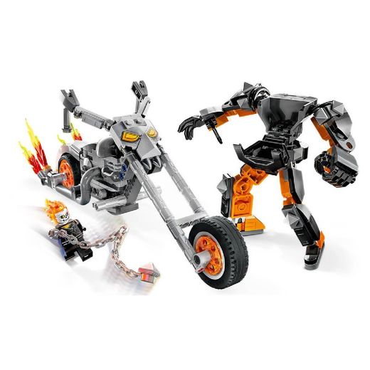 Meca Y Moto Del Motorista Fantasma Lego