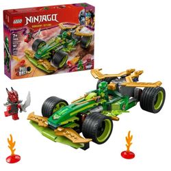 *NINJAGO-COCHE CARRERAS C/MOTOR CARGA MANUAL LLOYD