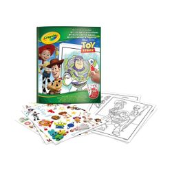 LIBRO COLOREAR +STICKER TOY STORY