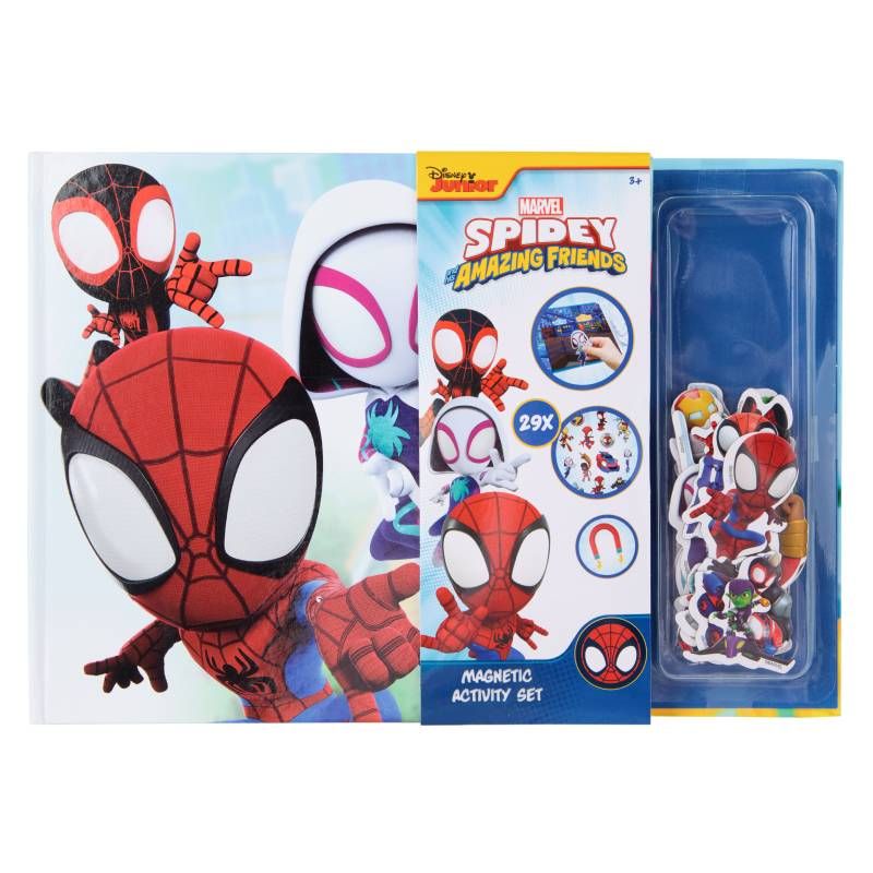 LIBRO MAGNETICO SPIDEY+29 STICKERS