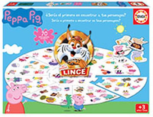 Lince Peppa Pig Juego Educativo para Niños, Multicolor Educa (18509)