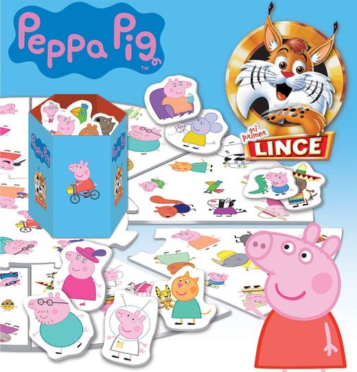 Lince Peppa Pig Juego Educativo para Niños, Multicolor Educa (18509)