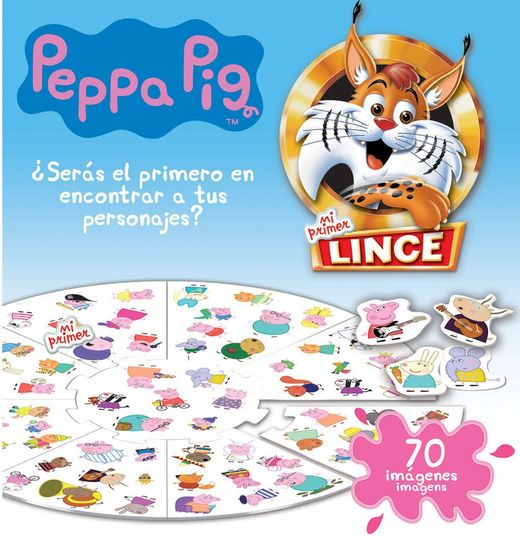 Lince Peppa Pig Juego Educativo para Niños, Multicolor Educa (18509)