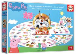 Lince Peppa Pig Juego Educativo para Niños, Multicolor Educa (18509)