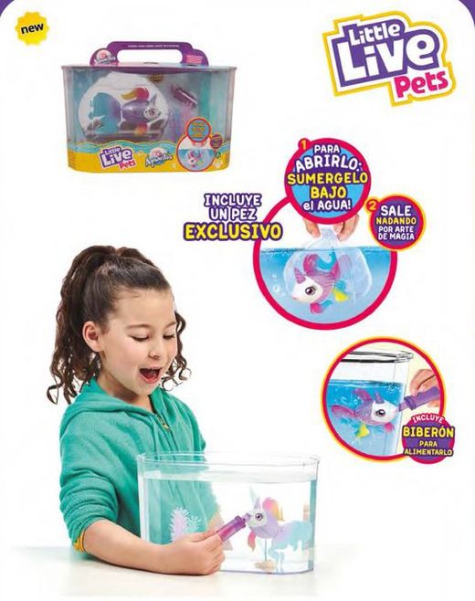 Little Live Pets Pecera De Aquaritos