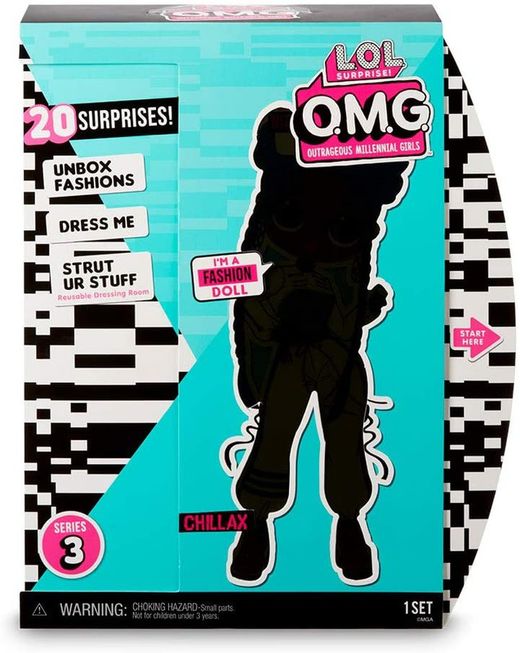 L.O.L-Muñecas Omg 3-Chillax
