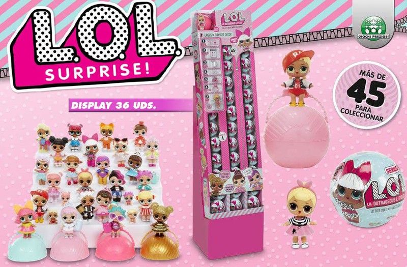 Lol Confetti Pop Lol Surprise Omg Nombres HOT Lol Surprise Serie