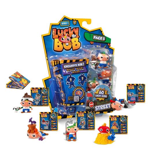 Lucky Bob Pack 5 Figuras